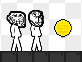 Troll Stick Face Escape