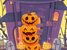 Pumpkin tower halloween