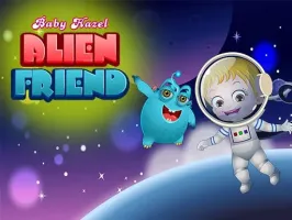 Baby Hazel Alien Friend