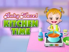 Baby Hazel Kitchen Time