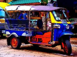 Tuk Tuk Tricycle Puzzle