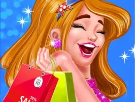 Shopping Mall Rich Girl Dressup - Color by Number