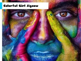 Colorful Girl Jigsaw