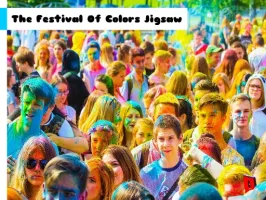 The Festival Of Colors Jigsaw