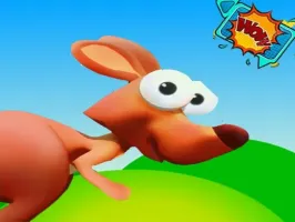 New game kangaroo jumping and running