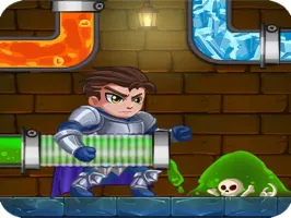 Hero Plante Rescue: Water Puzzle