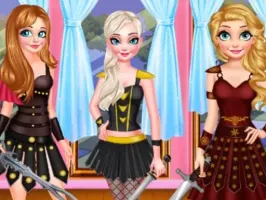 WARRIOR PRINCESS DRESS UP