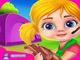 Kids camping : Camping Adventure Game