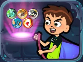 Ben 10 Halloween Bubble Shooter