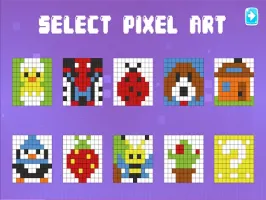 Pixel Coloring kids