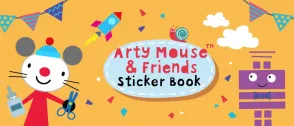 Arty Mouse Sticker Book