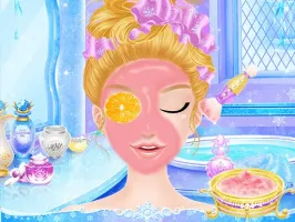 Princess Salon Frozen Party