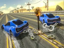 Chain Car Stunt Game