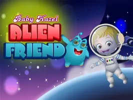 Baby Hazel Alien Friend