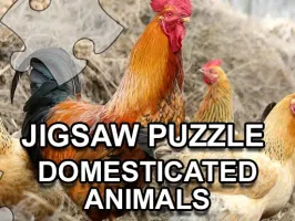 Jigsaw Puzzle Domesticated Animals