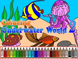 Coloring Underwater World