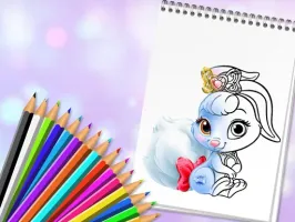 Cute Animals Coloring Book