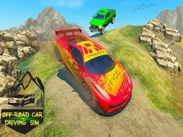 Water Slide Car Stunts Racer