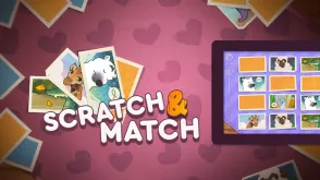 Scratch & Match Animals