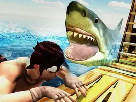 Raft Shark Hunting