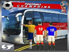 Football Players Bus Transport Simulation Game