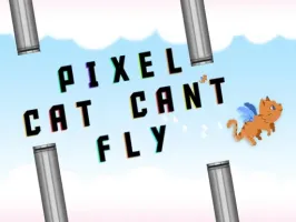 Pixel Cat Can t Fly