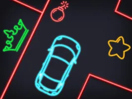 Neon car Puzzle