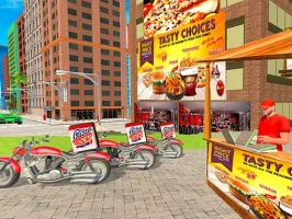 PIZZA DELIVERY BOY SIMULATION GAME