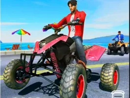 Quad Bike Traffic Racing Mania