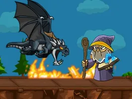 Dragon vs Mage