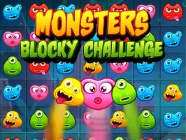 Monsters Blocky Challenge