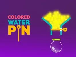 Colored Water & Pin