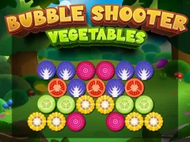 Bubble Shooter Vegetables