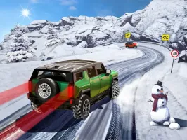 SUV Snow Driving 3d