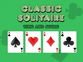 Classic Solitaire: Time and Score